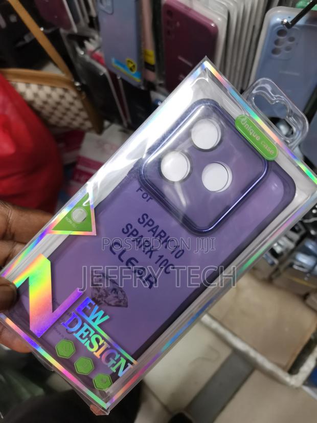 Tecno Spark 10/10c Protection Camera Transparent Case - thumbnail 2