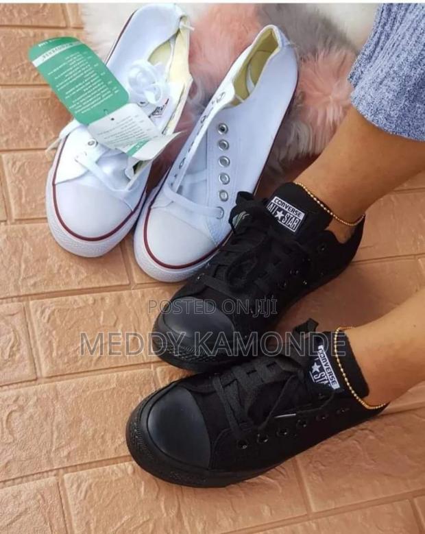 Black White Converse Shoes