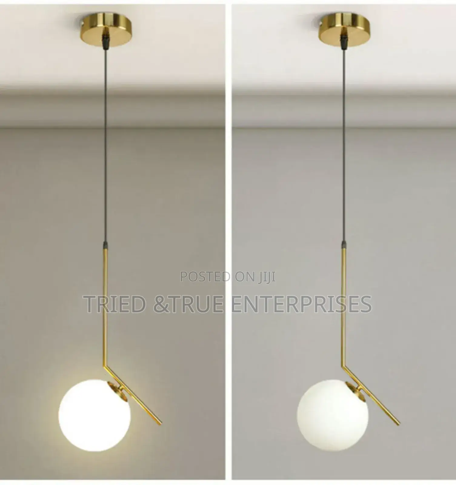 Hanging Glass Globe Pendant Light Tq3