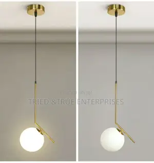Hanging Glass Globe Pendant Light Tq3
