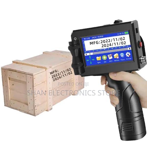 28 Languages Qr Bar Code Date Number Logo Inkjet Printer - main view