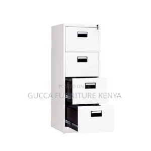 Cabinets:4-Drawer Steel Secure Office Filling Cabinet