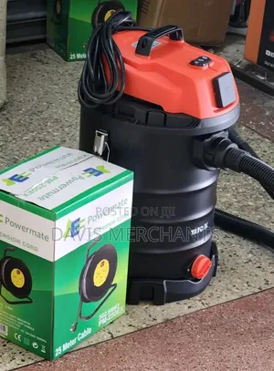 Vacuum Cleaner and 25M Extension Cable 2.5mm