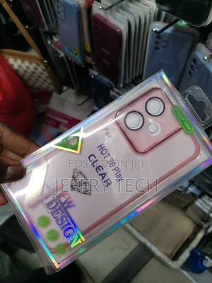 Infinix Hot 30 Play Electroplating Soft Transparent Case - thumbnail 2