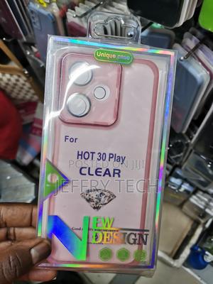 Infinix Hot 30 Play Electroplating Soft Transparent Case - main view