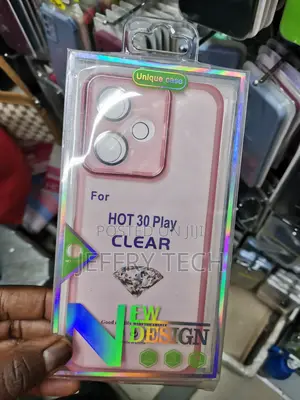 Infinix Hot 30 Play Electroplating Soft Transparent Case