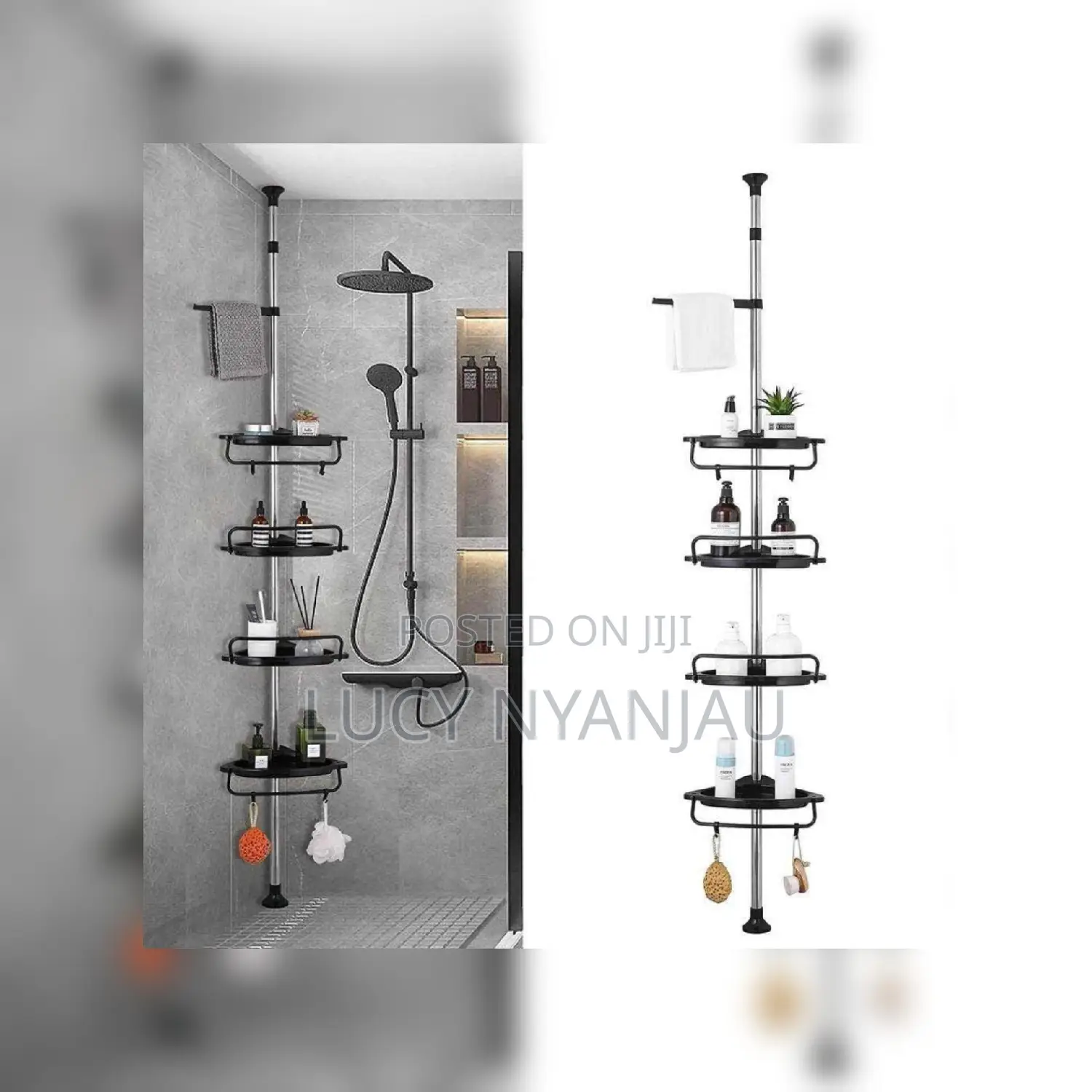 Corner Shelf Organizer, Adjustable