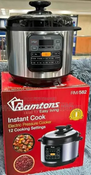 6L Ramtons Electric Pressure Cooker