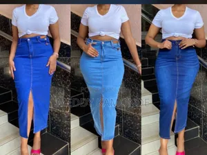 Designer Jeans Skirt