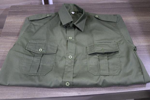 Security Guard Shirt Green