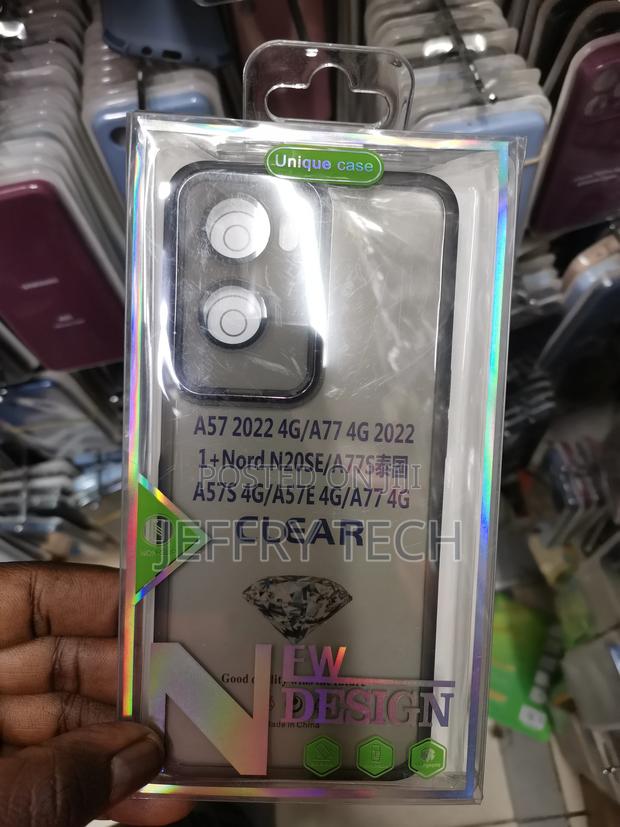 Oppo A57 4G 2022 Cover Camera Protection Soft Clear Case - main view