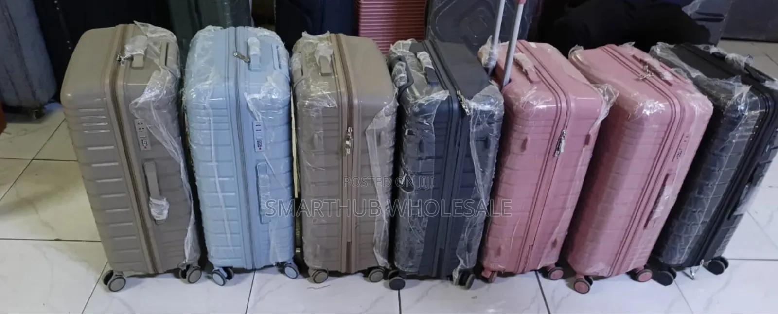 Size 2 3in1unbreakble Laxurious Rubber Suitcase Briefcase Trave Bag