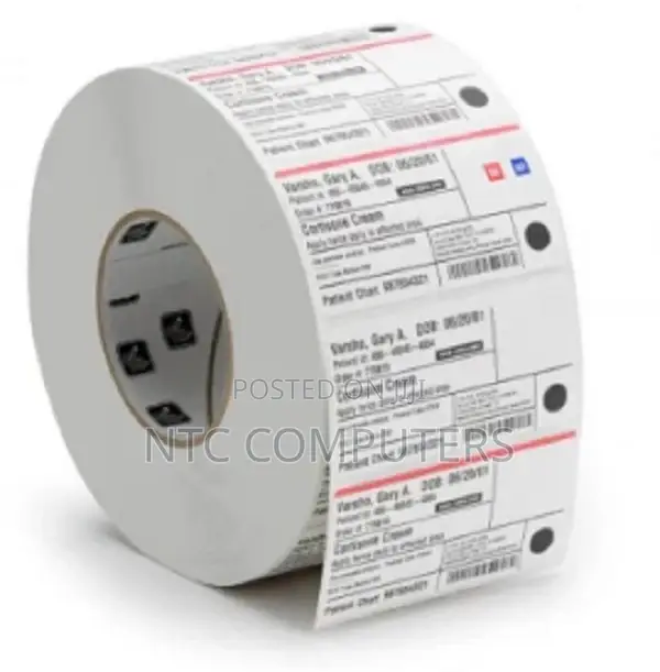 ZEBRA 76 X 25mm Gloss Polyethylene Label