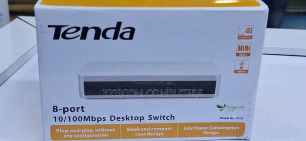 8 Port Tenda Switch - main view