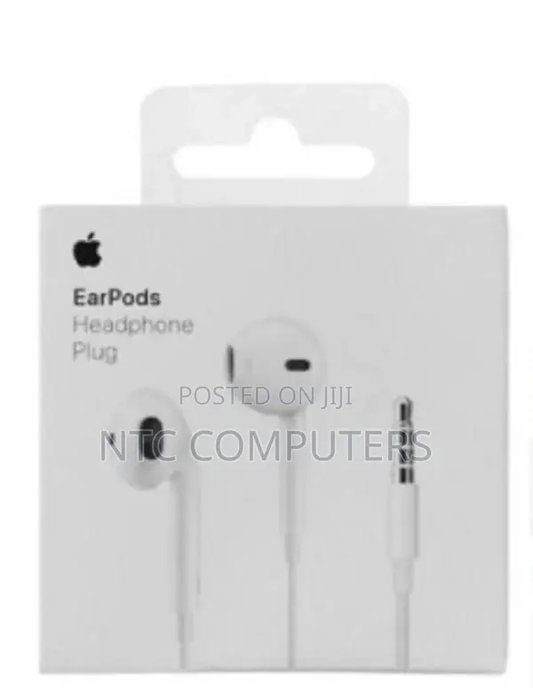APPLE Earpods With 3.5mm Headphone Plug