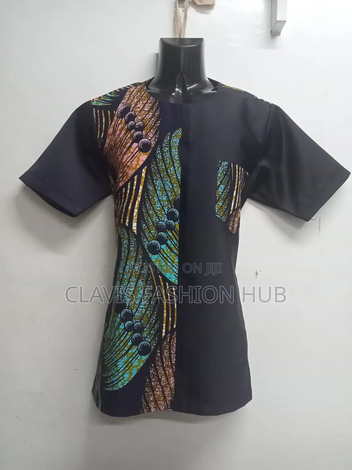 Multi Colored Men Kitenge Shirts