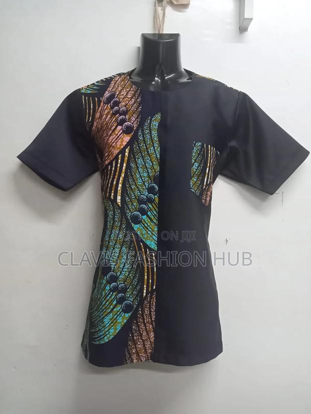 Multi Colored Men Kitenge Shirts