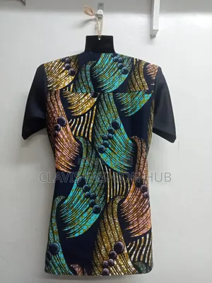 Multi Colored Men Kitenge Shirts