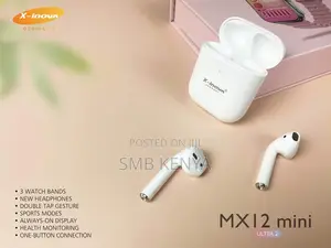 Mx12 Mini Ultra 2.0 Smart Watch, 3 Bands, Free Airpods