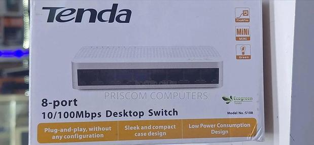8 Ports Tenda Desktop Networking Switch - main view