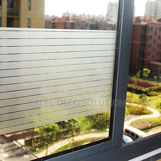Horizontal Lines Frosted Film