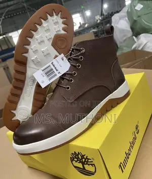High Top Leather Boots Size 39-45