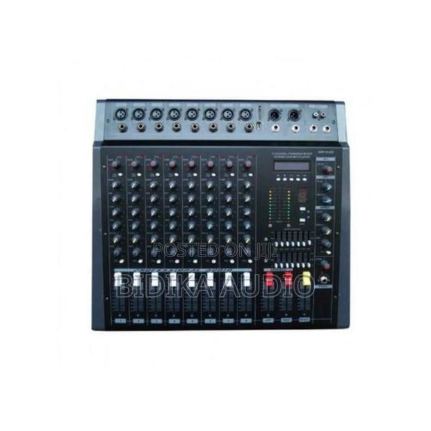 Omax 8 Channels Powered Mixer 2000 Watts - main view