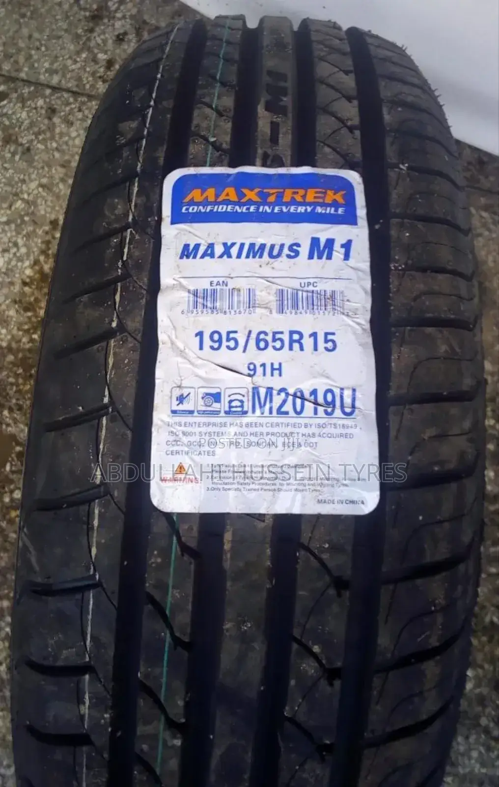 195/65 R15 Maxtrek Tyres