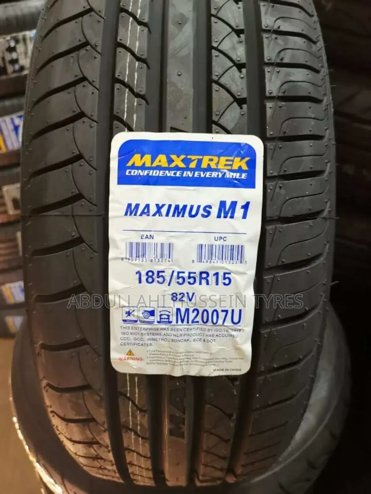 185/55 R15 Maxtrek Tyres