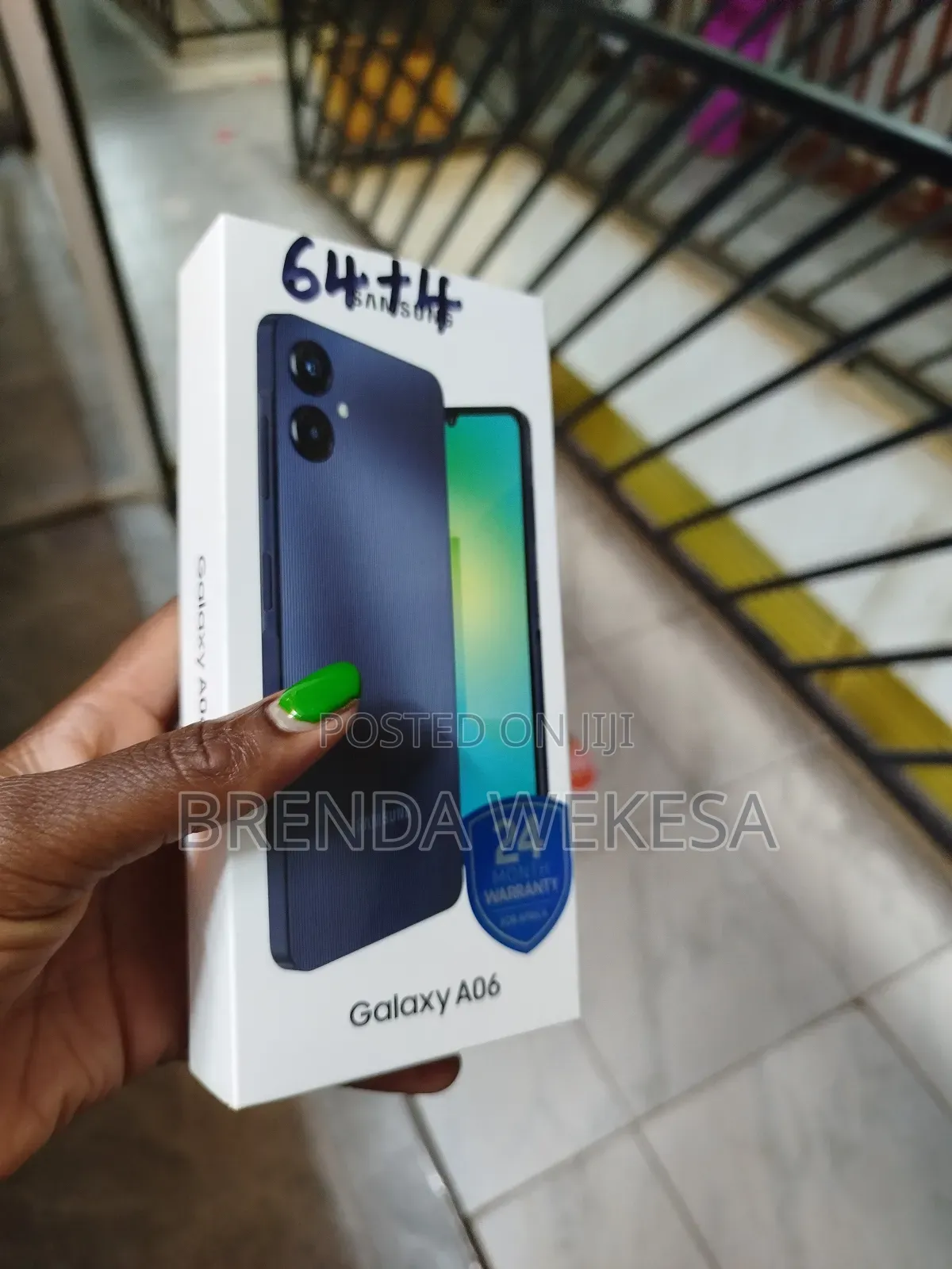 New Samsung Galaxy A06 64 GB Black