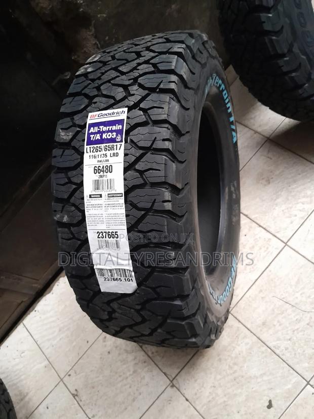 Bf Goodrich Tyres Brand New Size 265/65r17