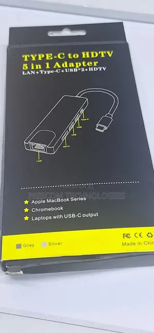 Type C To Hdmi Adapter 5 In 1 Type C Docking Station