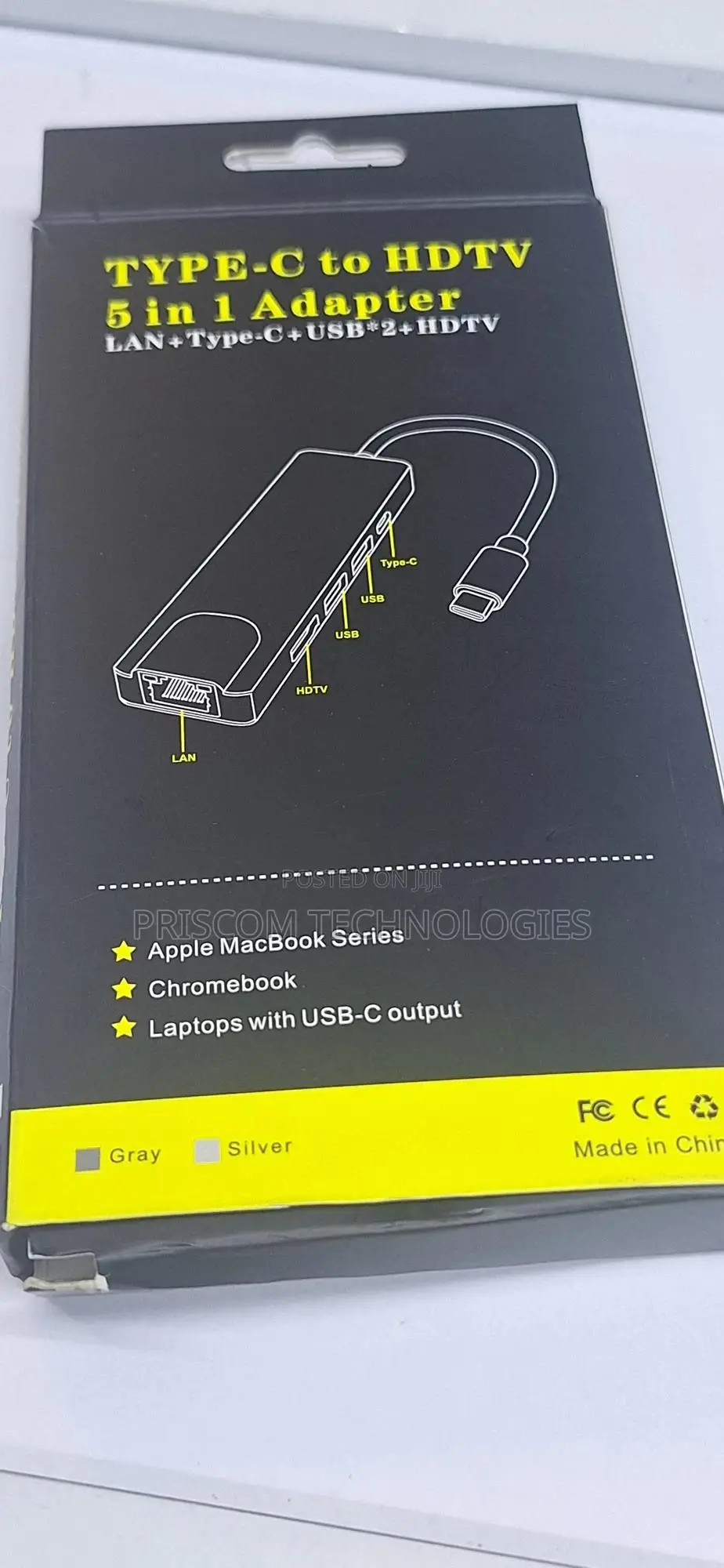 Type C To Hdmi Adapter 5 In 1 Type C Docking Station