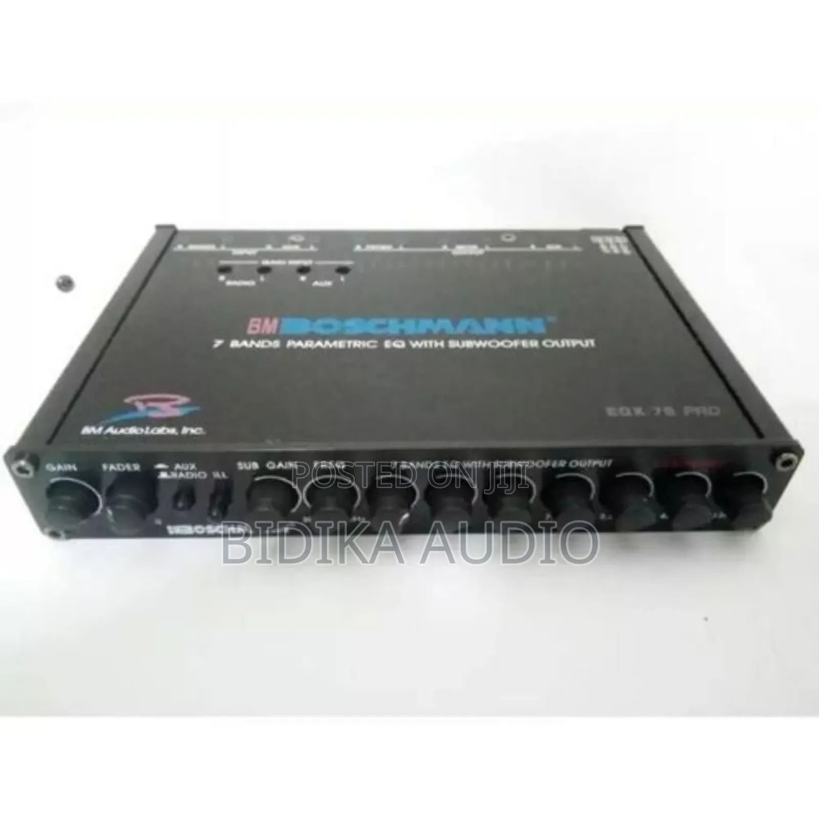Boschmann Equalizer Eq 75 Pro 7 Band Parametric Equalizer
