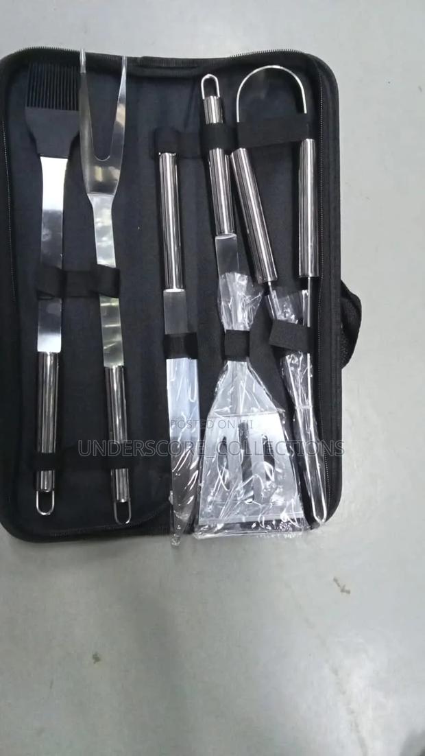 Stainless Steel Barbecue Set - main view
