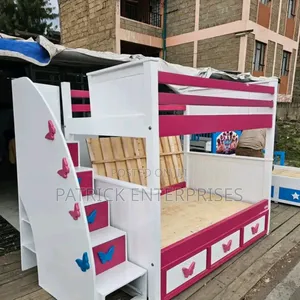 Modern Children's Toddler Double Daker Bed