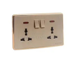 Elegant Golden Twin Socket Tqz3