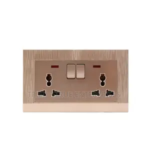 Unique Golden Twin Socket Qjk8