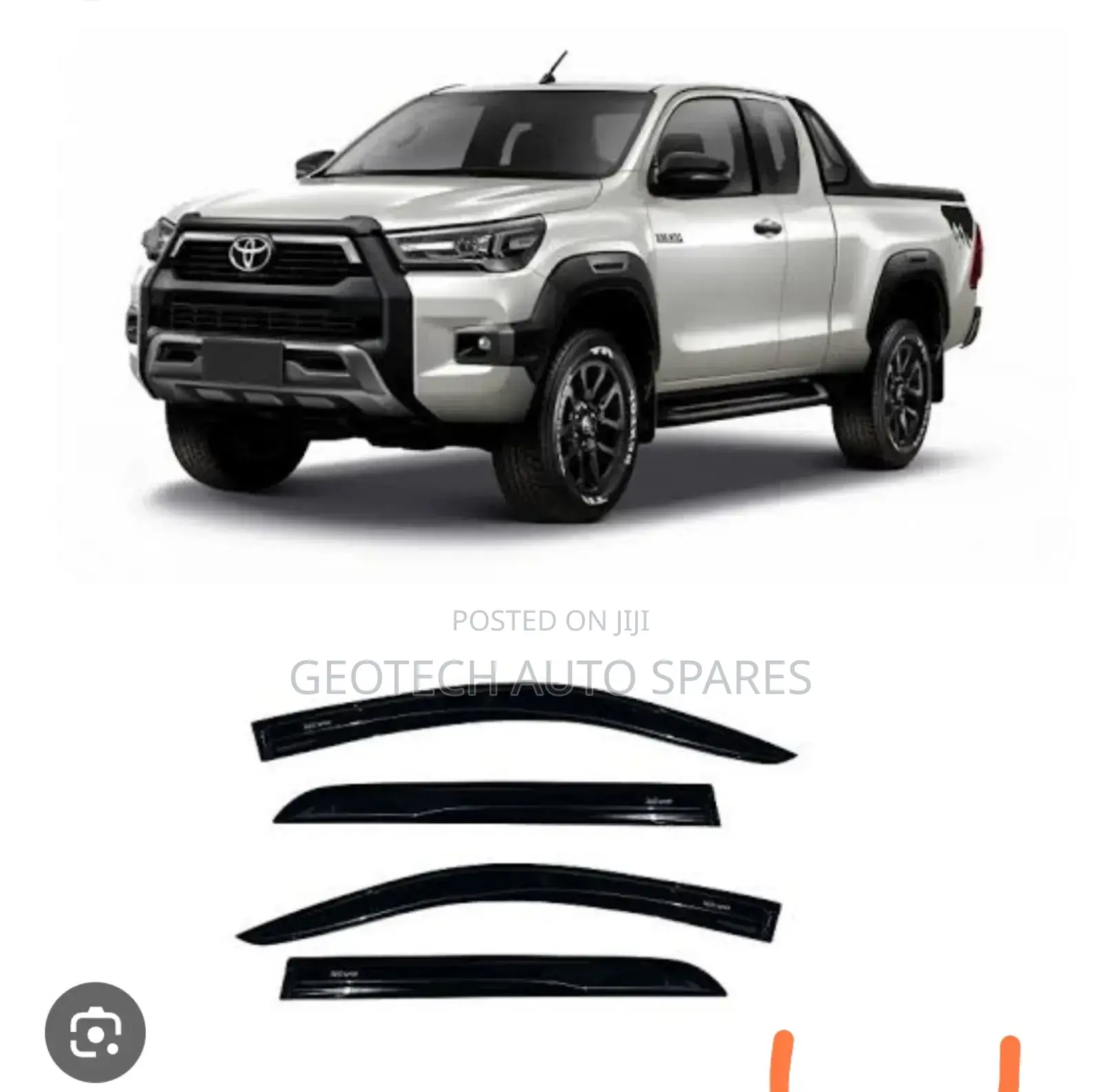 Toyota Hilux Revo Windbreakers/ Window Visor