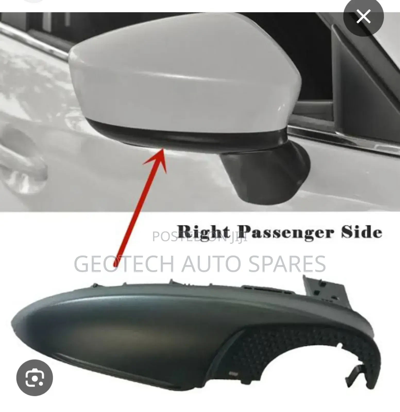 Mazda Axela Sidemirror Base Plate Covers