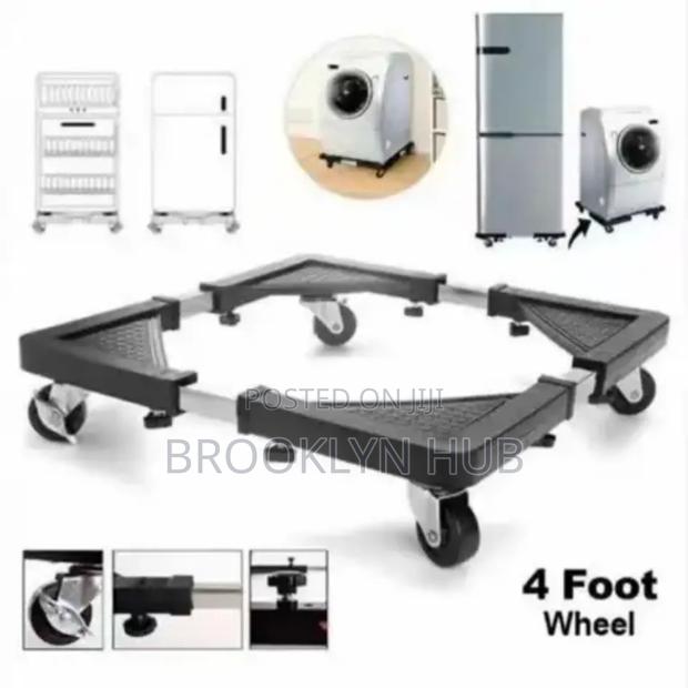 Fridge Base * Adjustable , Moving Fridge Rack - thumbnail 2
