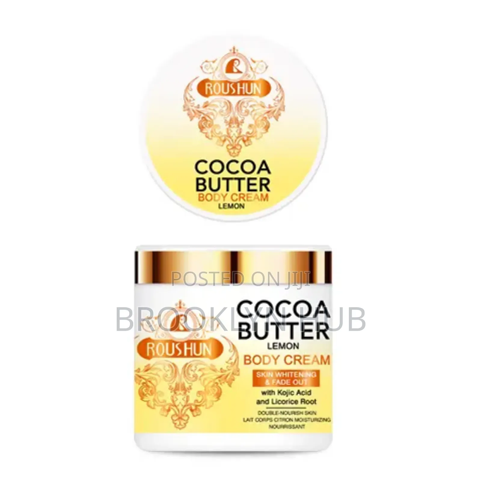 Cocoa Butter and Lemon Body Cream