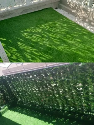 Splendid Green Turf and Balcony Fence