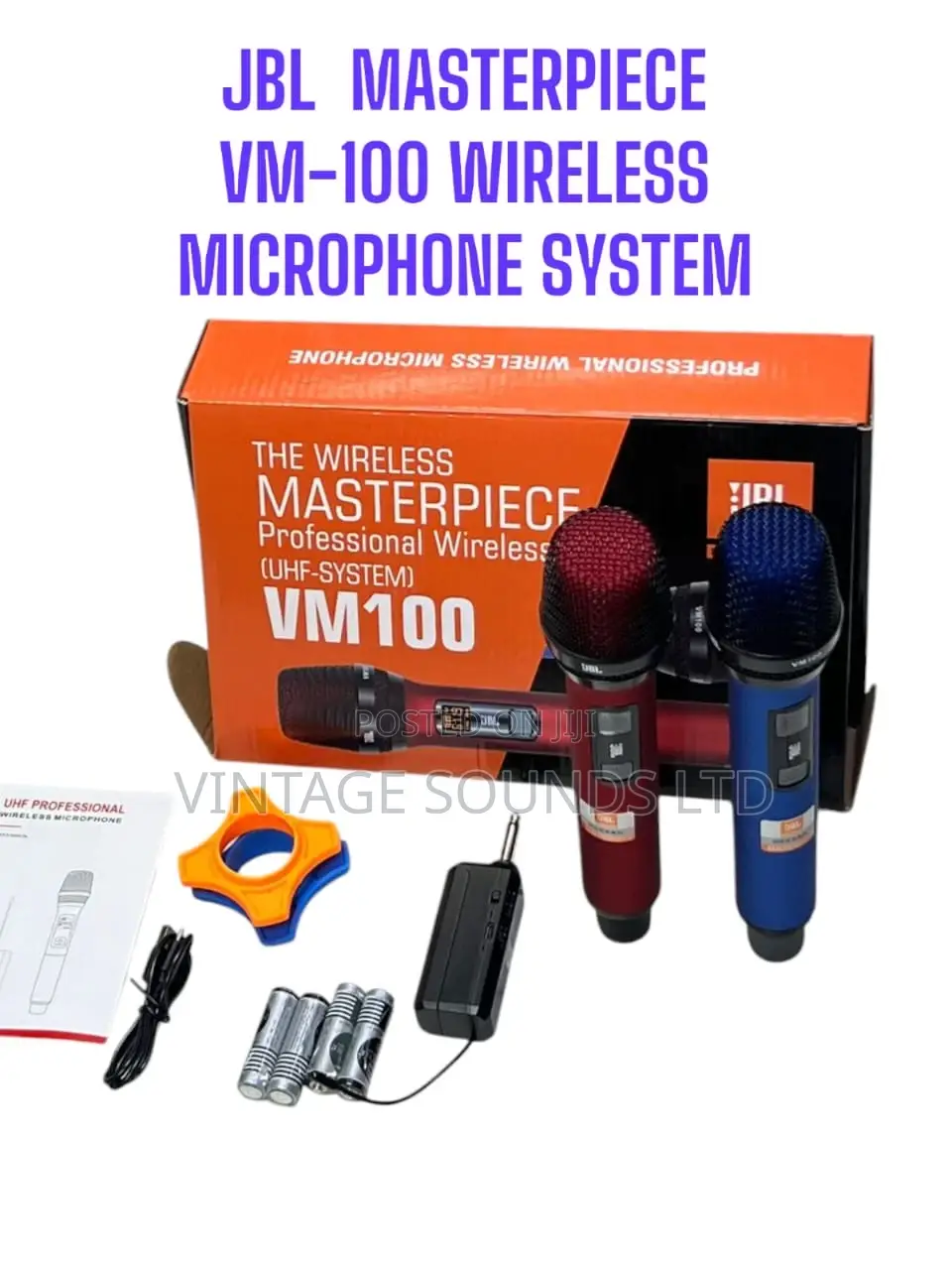 JBL Masterpiece Dual CH Professional Wireless Microphone