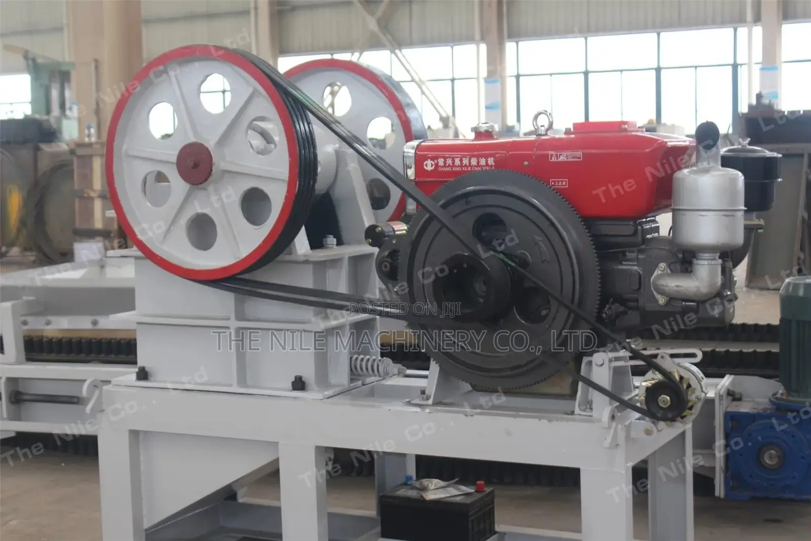 Diesel Driven Immovable Jaw Type Stone Crusher for Sale