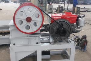 Diesel Driven Immovable Jaw Type Stone Crusher for Sale - thumbnail 2