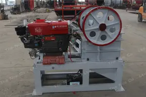 Diesel Driven Immovable Jaw Type Stone Crusher for Sale
