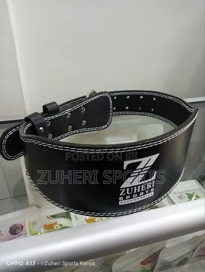 Weight Lifting Belt With Slim Padding , Premium Quality
