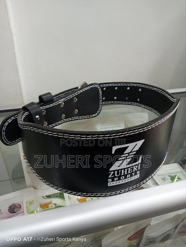 Weight Lifting Belt With Slim Padding , Premium Quality