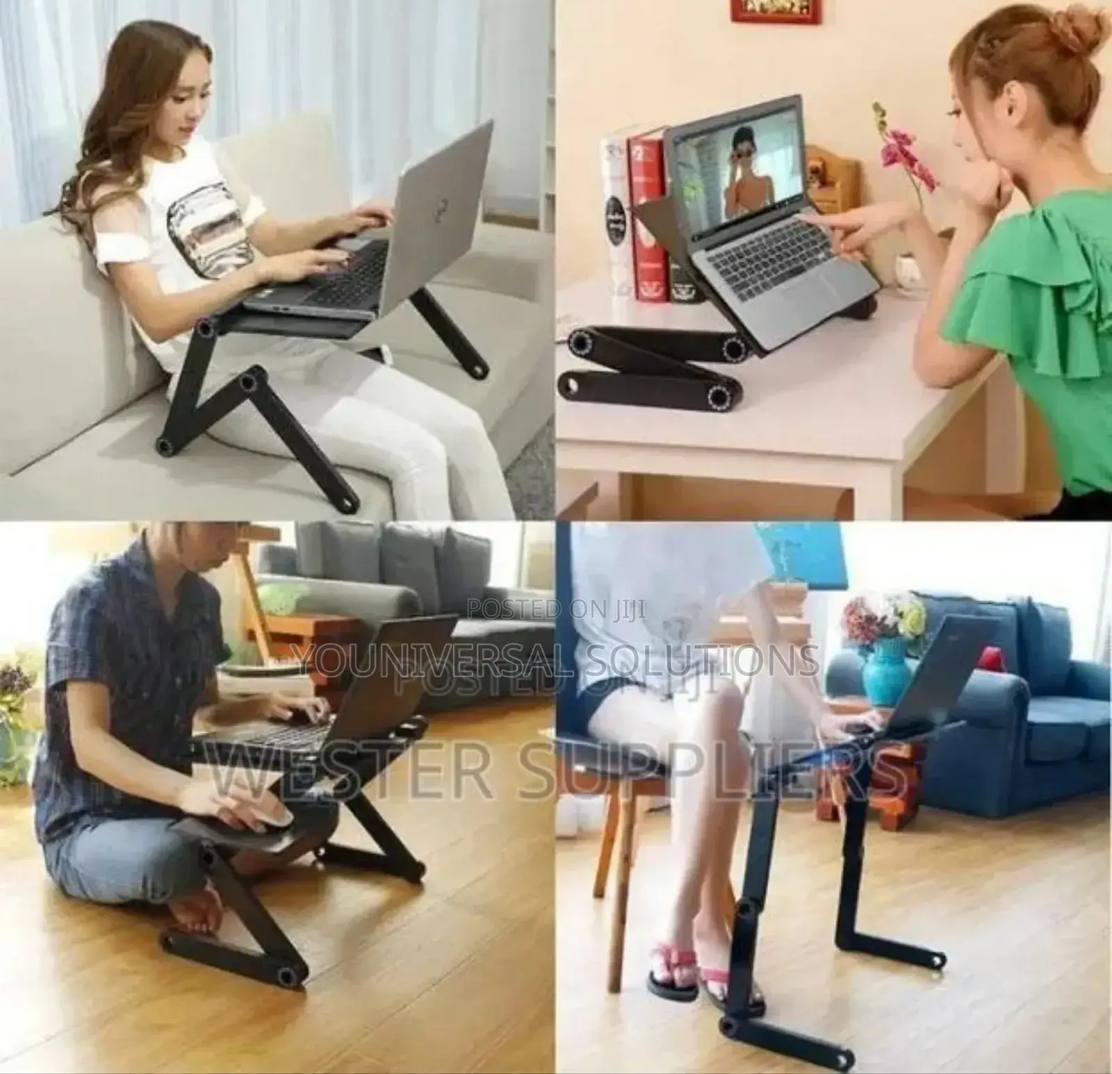 *Laptop Stand With Mouse Pad And Fun*